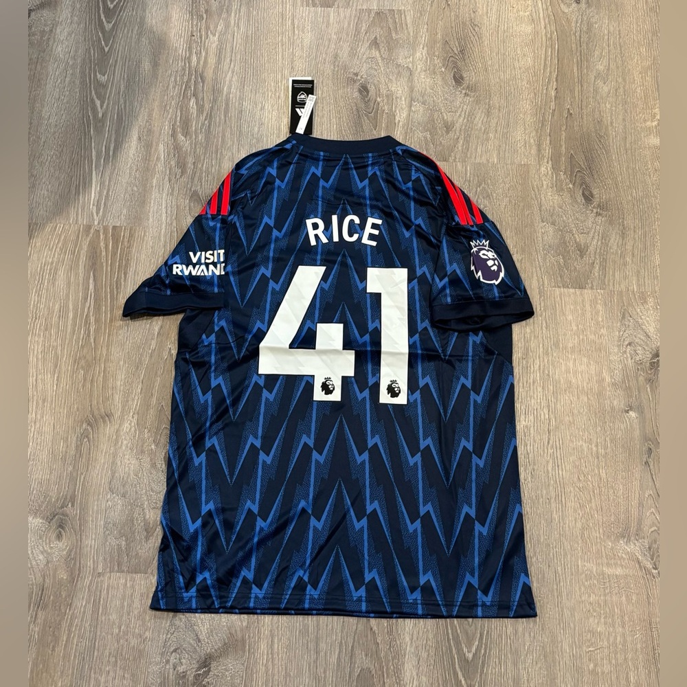 Declan Rice Arsenal Away Jersey 25/26